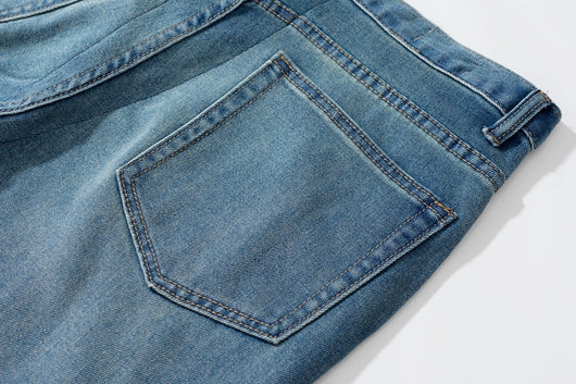 Pantalones Slim Rotos con Parches Desmontables - Estilo Urbano Destruido - Image 28