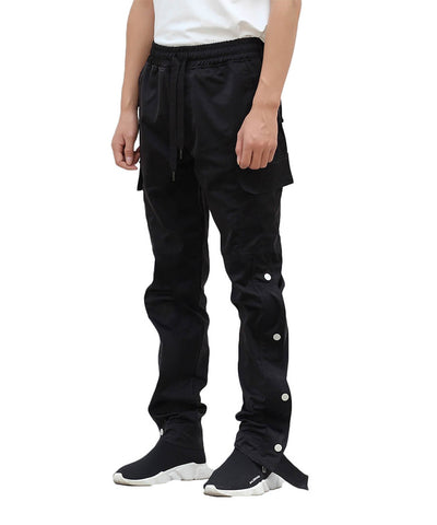 Pantalones Cargo Holgados con Múltiples Bolsillos y Pierna Recta - Image 18