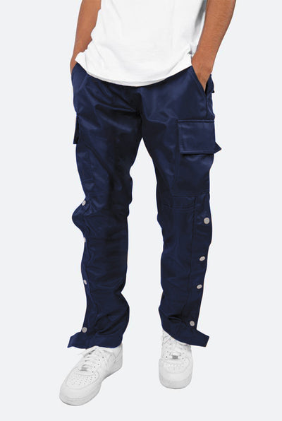 Pantalones Cargo Holgados con Múltiples Bolsillos y Pierna Recta - Image 25