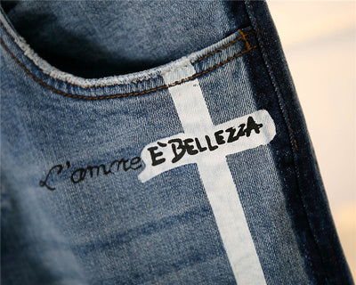 Jeans rectos lavado clásico - Image 12
