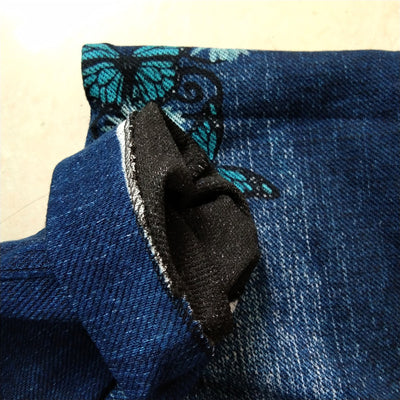 Leggings Estilo Denim con Estampado de Mariposas - Image 15