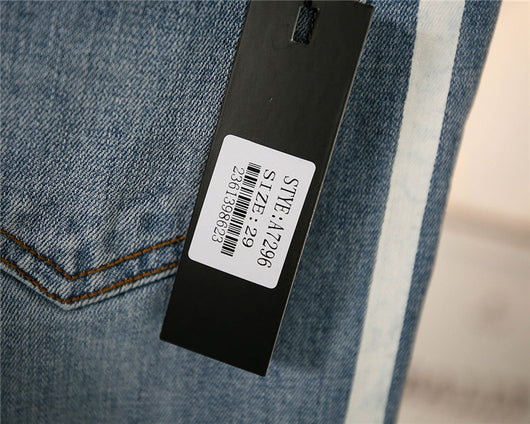 Jeans rectos lavado clásico - Image 18