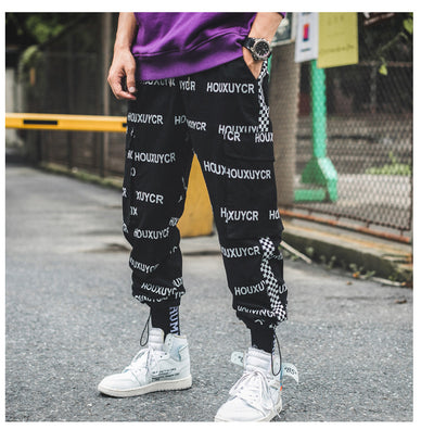 Pantalones de Moda Estampado Letras para Hombre - Comodidad y Estilo - Image 23
