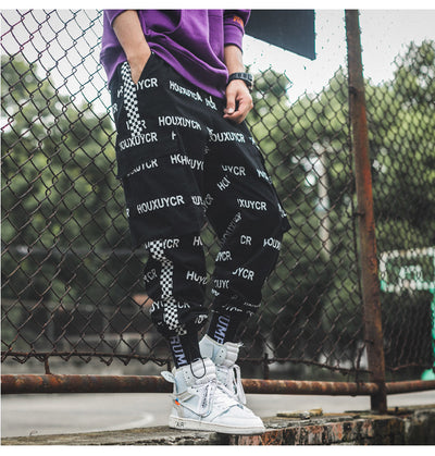 Pantalones de Moda Estampado Letras para Hombre - Comodidad y Estilo - Image 24