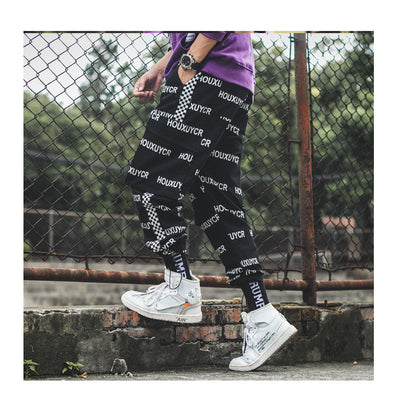 Pantalones de Moda Estampado Letras para Hombre - Comodidad y Estilo - Image 26