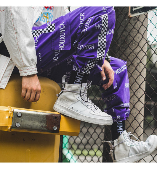 Pantalones de Moda Estampado Letras para Hombre - Comodidad y Estilo - Image 36