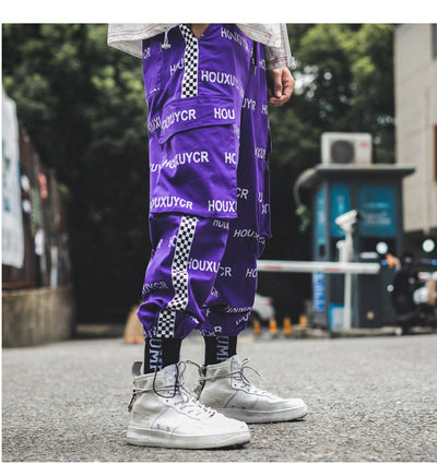 Pantalones de Moda Estampado Letras para Hombre - Comodidad y Estilo - Image 37