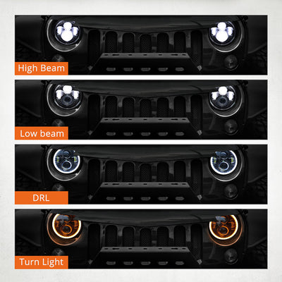 Luces LED 60W para Manejo Nocturno con Intermitentes Integrados - Image 8