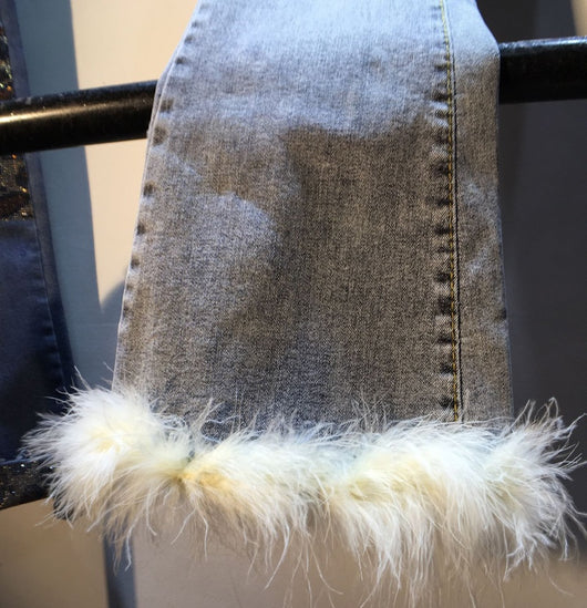 Leggings de Cintura Alta con Pelaje de Conejo Real - Image 10