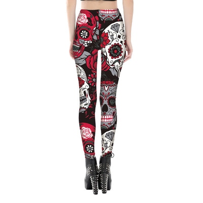 Leggings Estampado Digital Pantalones Elásticos para Mujer - Image 18