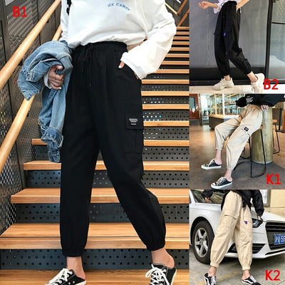 Pantalones holgados casuales y overoles para mujer - Image 6