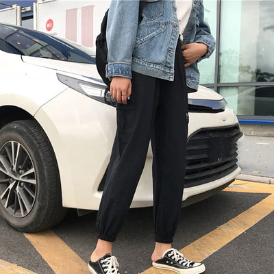 Pantalones holgados casuales y overoles para mujer - Image 9