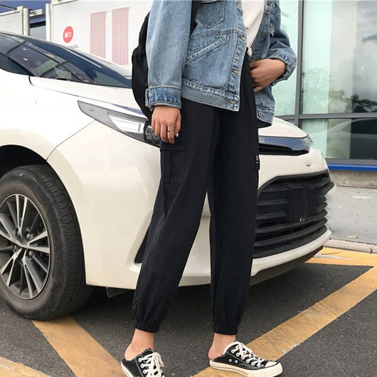 Pantalones holgados casuales y overoles para mujer - Image 9