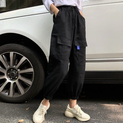 Pantalones holgados casuales y overoles para mujer - Image 12