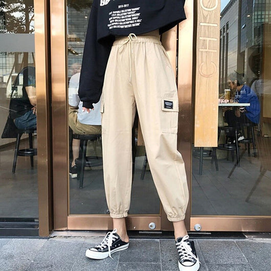 Pantalones holgados casuales y overoles para mujer - Image 13