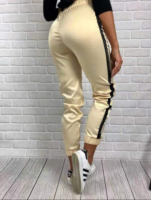 Pantalones Trendy con Costuras de Contraste - Image 11