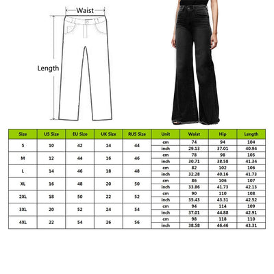 Pantalones Denim Ajustados con Vuelo Acampanado - Image 3