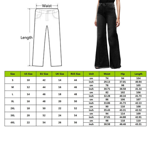 Pantalones Denim Ajustados con Vuelo Acampanado - Image 3