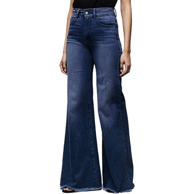 Pantalones Denim Ajustados con Vuelo Acampanado - Image 5