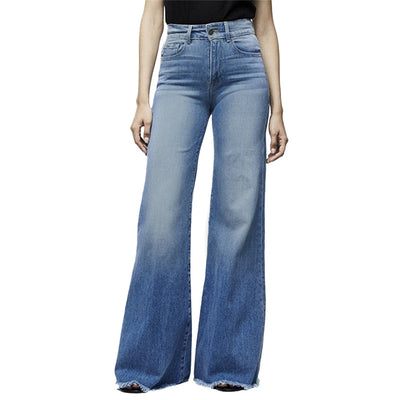 Pantalones Denim Ajustados con Vuelo Acampanado - Image 6