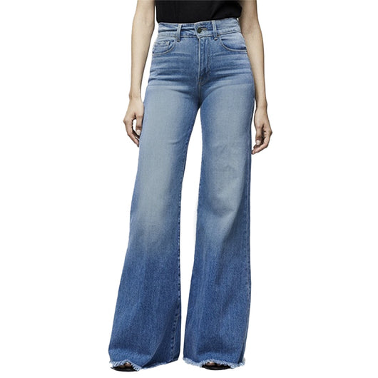 Pantalones Denim Ajustados con Vuelo Acampanado - Image 6