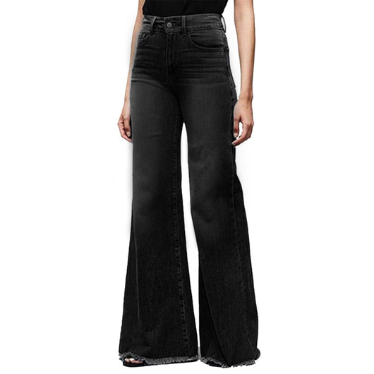 Pantalones Denim Ajustados con Vuelo Acampanado - Image 8