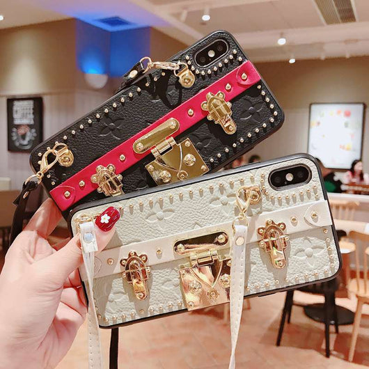 Funda de Cuero Premium para Teléfono con Diseño Sauce - Image 8
