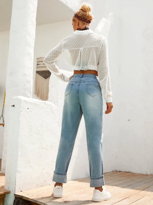 Jeans de Cintura Alta - Image 10