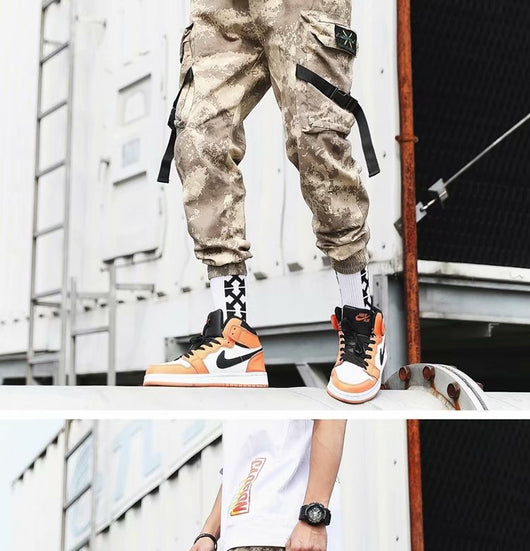 Pantalones Cargo Harem Camuflaje para Hombre - Corte Suelto y Cómodo - Image 5