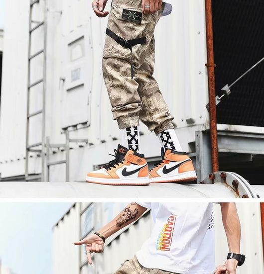 Pantalones Cargo Harem Camuflaje para Hombre - Corte Suelto y Cómodo - Image 6