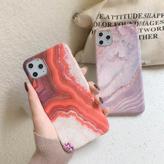 Funda para móvil con efecto mármol - Carcasa suave y flexible - Image 9