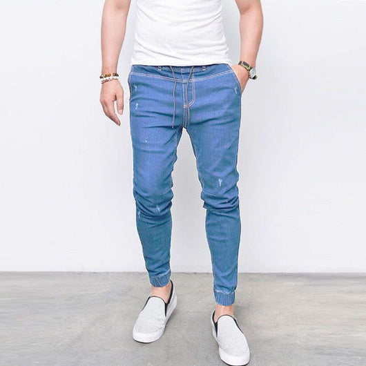 Pantalones Denim Elásticos con Cintura Ajustable - Image 9