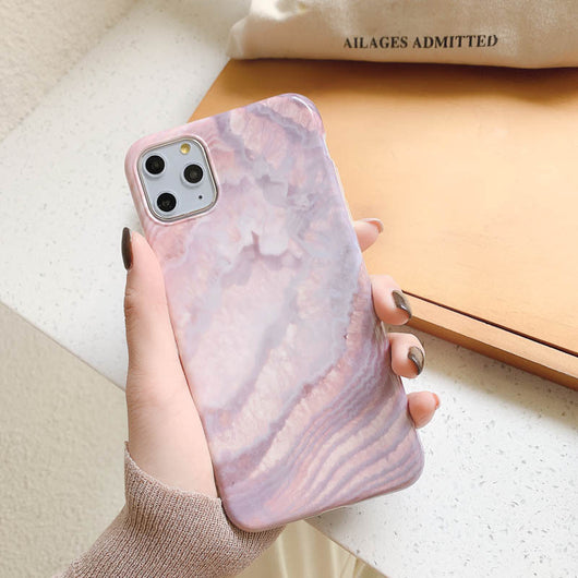 Funda para móvil con efecto mármol - Carcasa suave y flexible - Image 10
