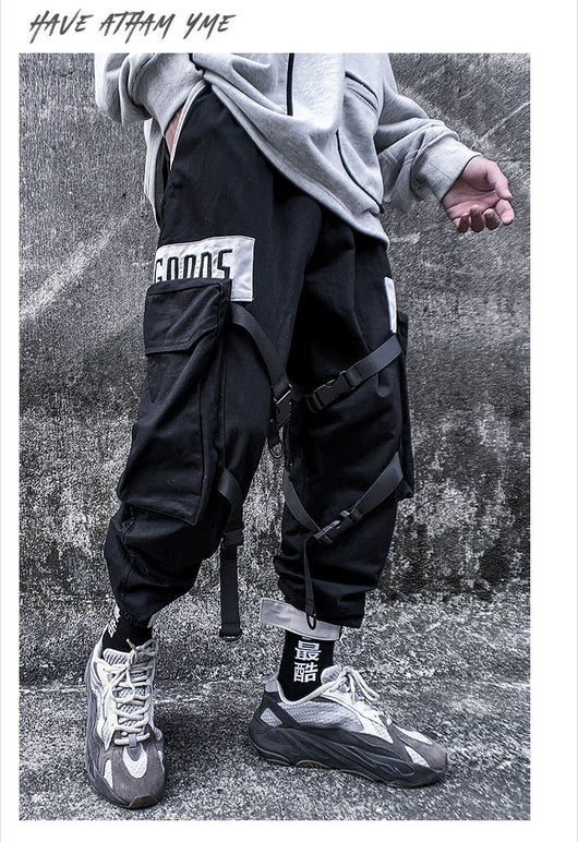 Pantalones Deportivos Holgados de Corte Recto para Hombre - Image 5