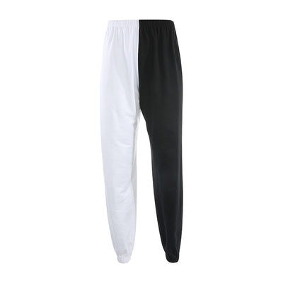 Pantalones de Corte Moderno con Costuras Combinadas - Image 26