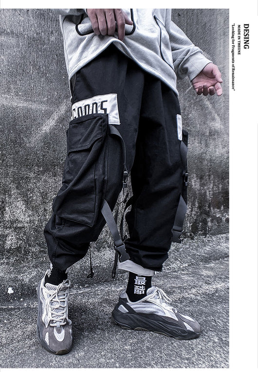 Pantalones Deportivos Holgados de Corte Recto para Hombre - Image 6