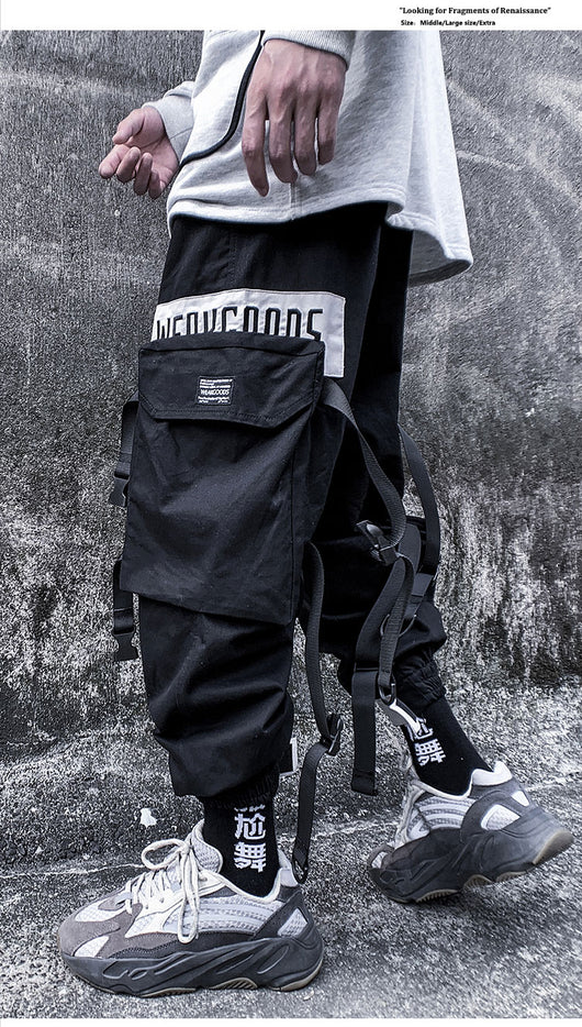 Pantalones Deportivos Holgados de Corte Recto para Hombre - Image 7
