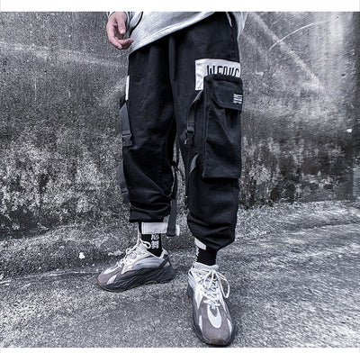 Pantalones Deportivos Holgados de Corte Recto para Hombre - Image 9