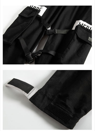 Pantalones Deportivos Holgados de Corte Recto para Hombre - Image 11