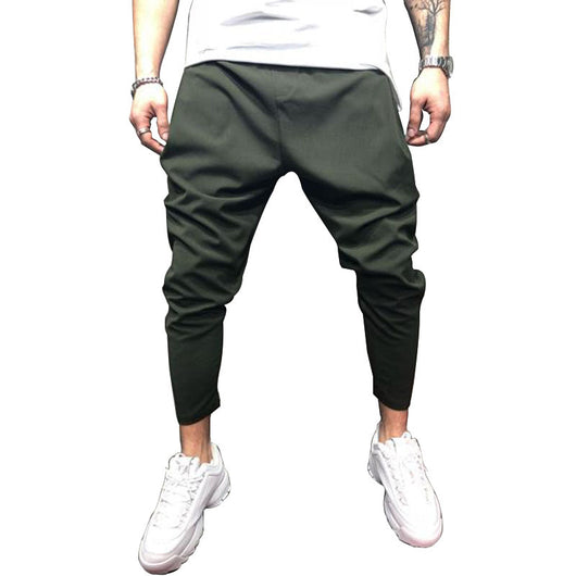 Pantalones de Buzo Lisos de Algodón - Image 10