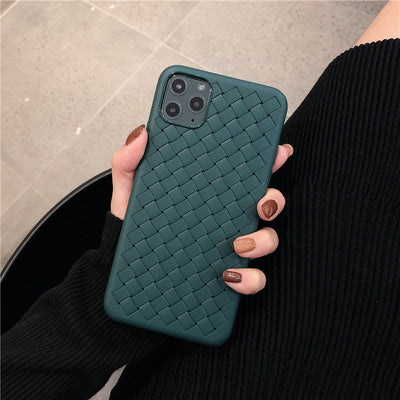 Funda Tejida para Celular Verde Oscuro - Image 17