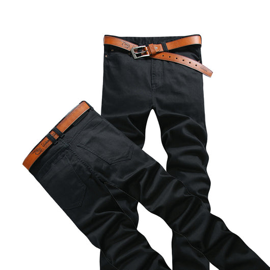 Pantalones Vaqueros Rectos Casuales para Hombre - Image 15