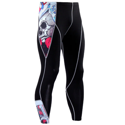 Pantalones Deportivos Compresión Blackout Ajuste Perfecto para Hombre - Image 19