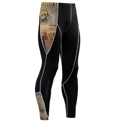 Pantalones Deportivos Compresión Blackout Ajuste Perfecto para Hombre - Image 21