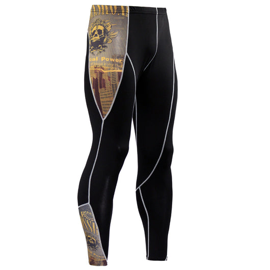 Pantalones Deportivos Compresión Blackout Ajuste Perfecto para Hombre - Image 21