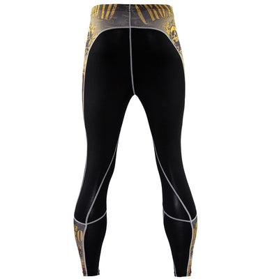 Pantalones Deportivos Compresión Blackout Ajuste Perfecto para Hombre - Image 22