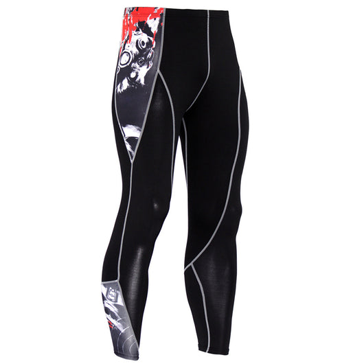 Pantalones Deportivos Compresión Blackout Ajuste Perfecto para Hombre - Image 23