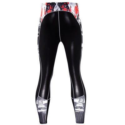 Pantalones Deportivos Compresión Blackout Ajuste Perfecto para Hombre - Image 24