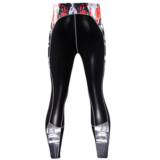 Pantalones Deportivos Compresión Blackout Ajuste Perfecto para Hombre - Image 24