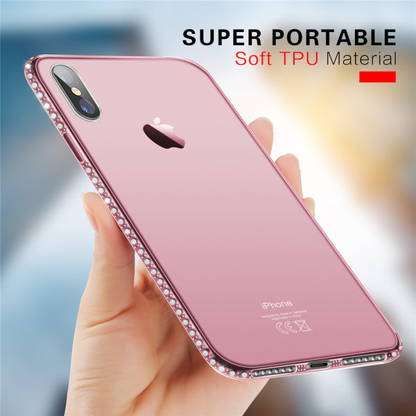 Funda Transparente con Perforación Lateral para Teléfono